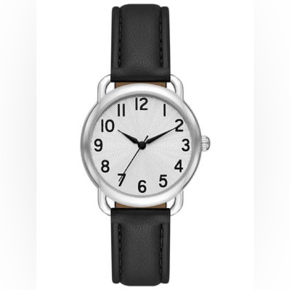 NEW - Time and Tru ‘Easy Read Dial’ Silver Tone Watch - Picture 8 of 13